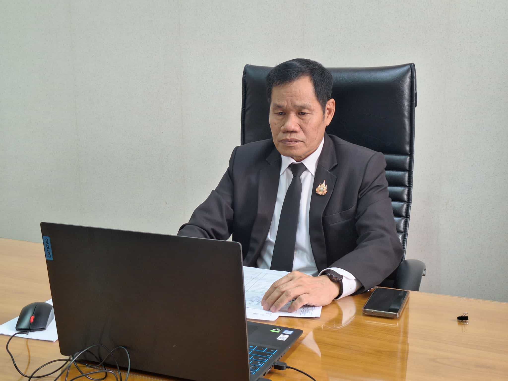 title - ผู้ตรวจราชการ ส.ป.ก. ร่วมประชุมคณะทำงานสรรหาปราชญ์เกษตรของแผ่นดินระดับเขต ประจำปี 2569 เขตตรวจราชการที่ 11 ผ่านระบบประชุมทางไกลออนไลน์ โดย Application Zoom Meeting